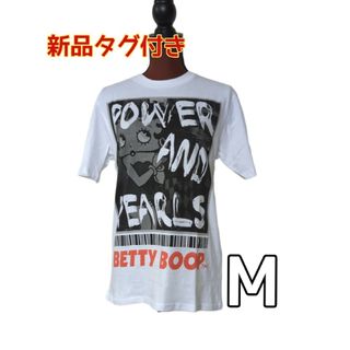 ベティブープ(Betty Boop)の【No.84】新品タグ付き*Betty Boop*バックプリントTシャツサイズM(Tシャツ/カットソー(半袖/袖なし))