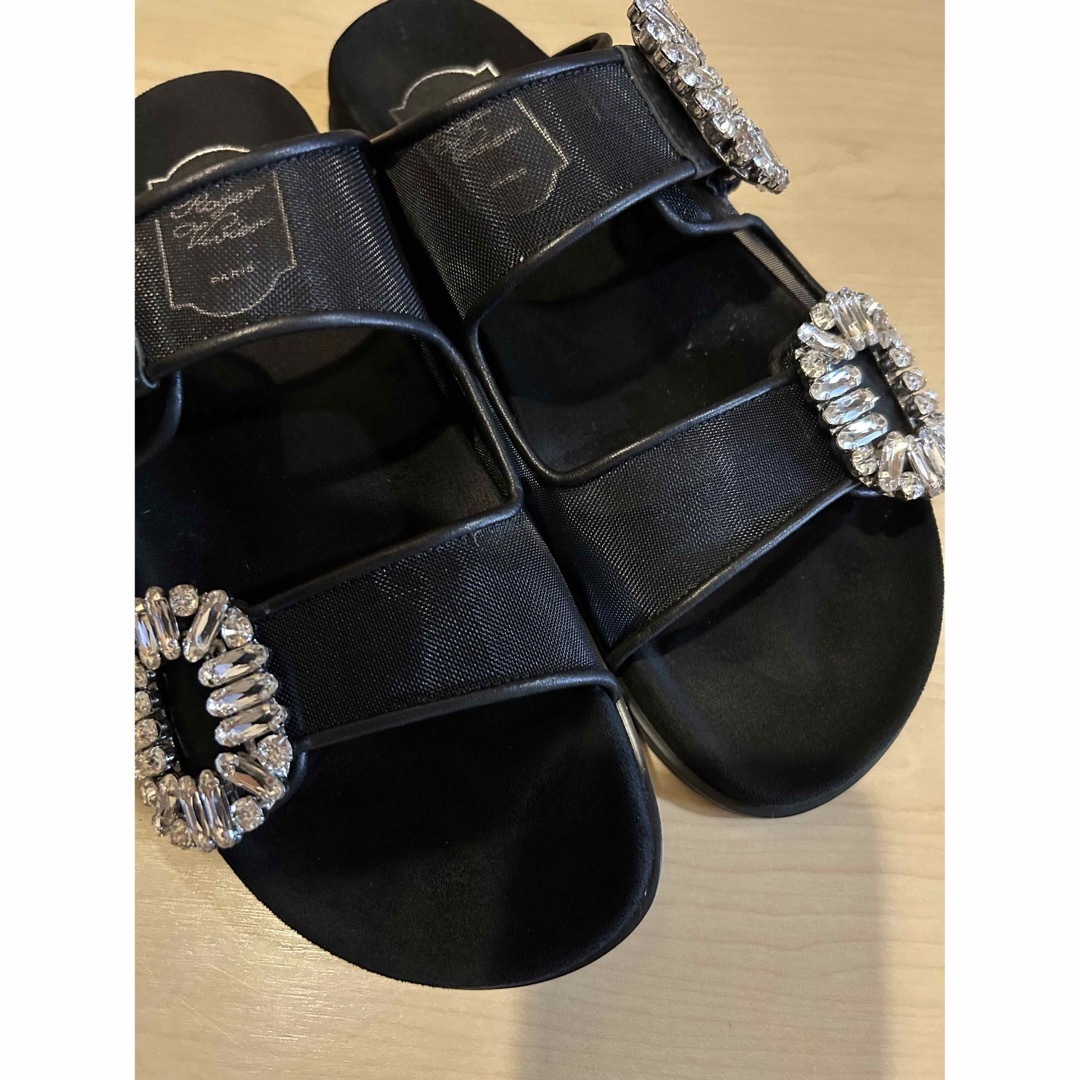 スライディー ヴィヴビジューサンダル37 Roger vivier ヴィヴィエ