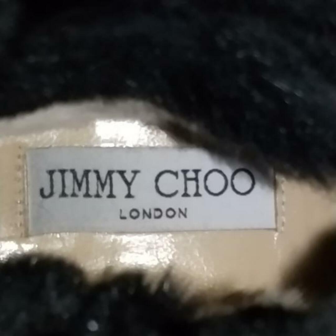 JIMMY CHOO(ジミーチュウ)のジミーチュウ ショートブーツ 36 1/2 - 黒 レディースの靴/シューズ(ブーツ)の商品写真