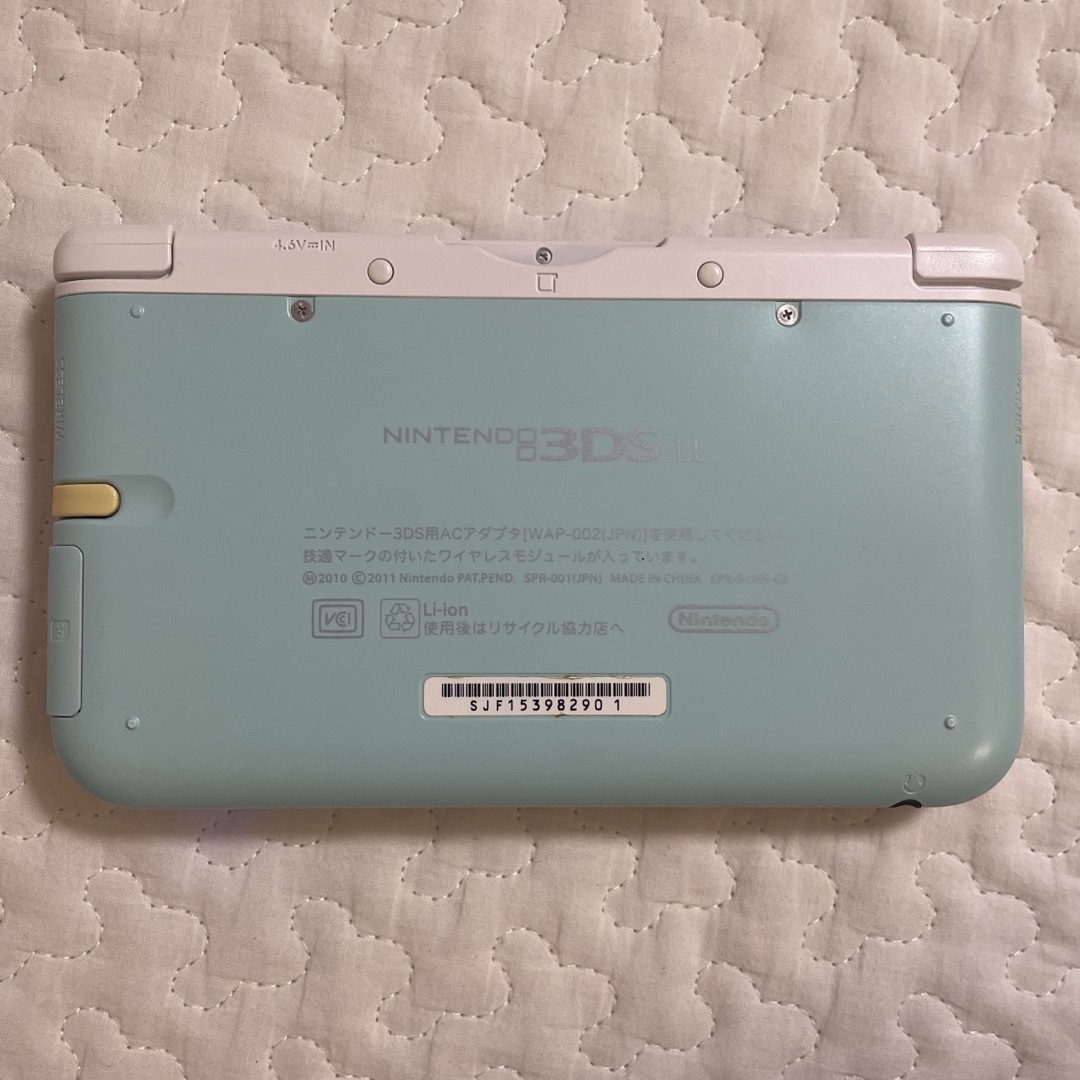 任天堂 - ☆美品☆ ニンテンドー3DS LL ミント×ホワイトの通販 by shop