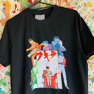 レトロ AKIRA リプリント Tシャツ 半袖 メンズ 新品 古着 エモい(Tシャツ/カットソー(半袖/袖なし))