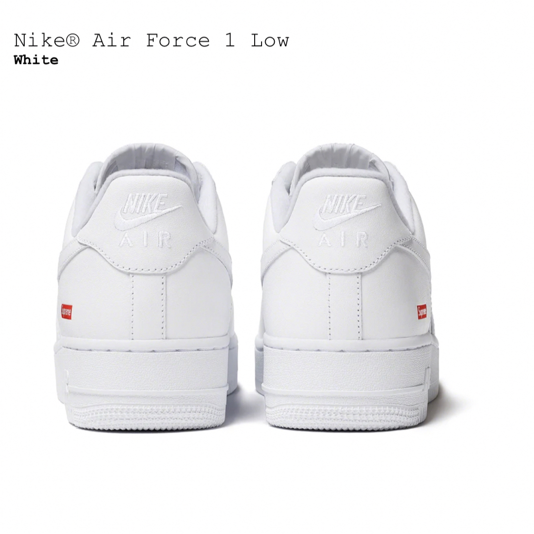 Supreme®/Nike® Air Force 1 Low 24.5㎝