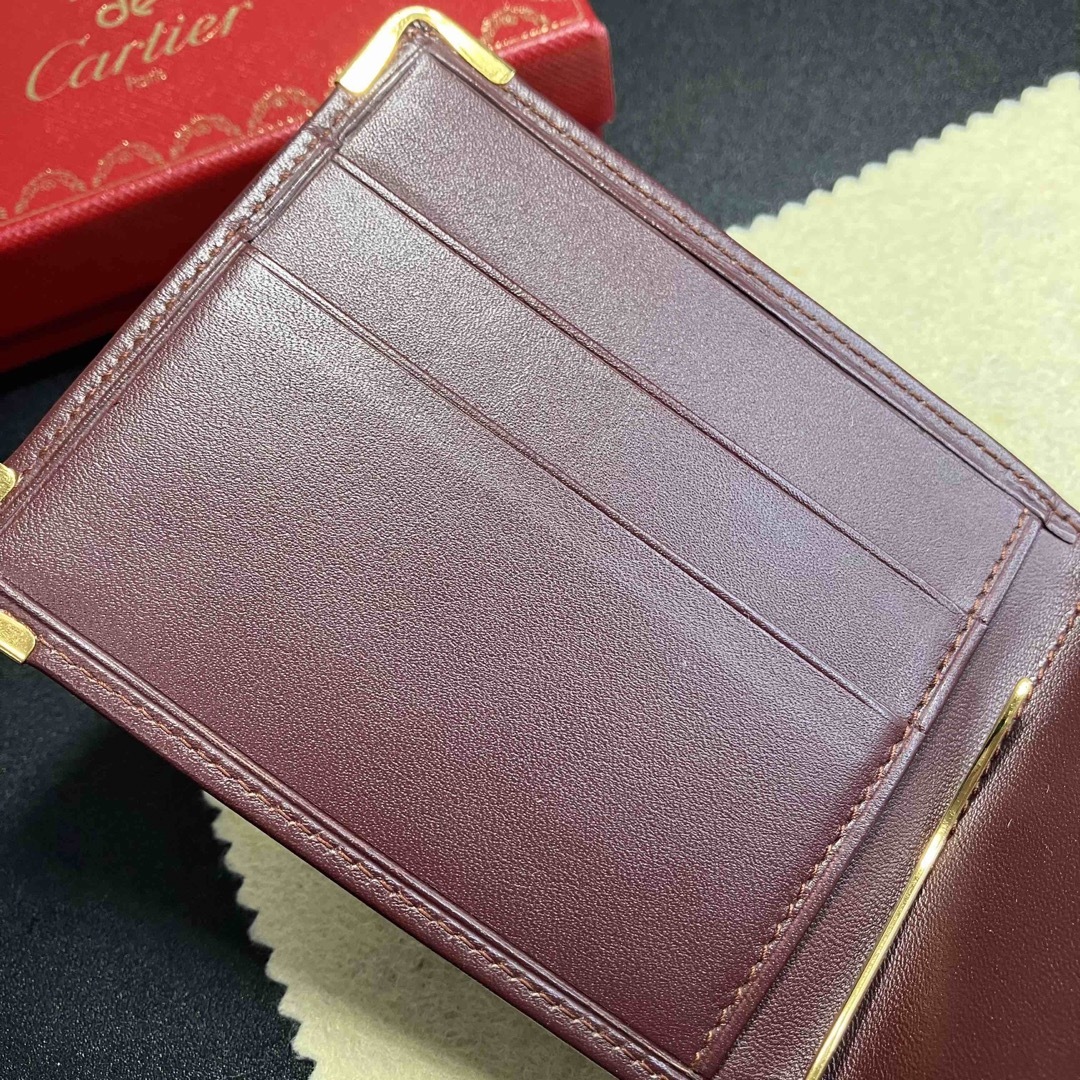 カルティエ Cartier 財布 札入れ マネークリップ 確実正規品 専用