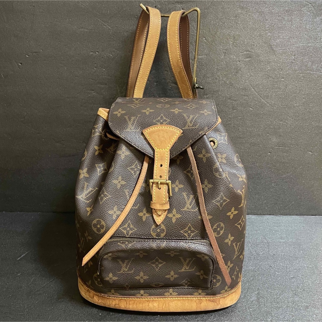 LOUIS VUITTON(ルイヴィトン)のLOUIS VUITTON ルイヴィトン モノグラム  モンスリ ＭＭ リュック レディースのバッグ(リュック/バックパック)の商品写真