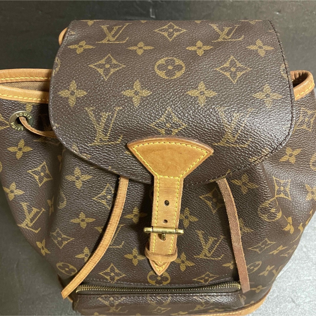 LOUIS VUITTON(ルイヴィトン)のLOUIS VUITTON ルイヴィトン モノグラム  モンスリ ＭＭ リュック レディースのバッグ(リュック/バックパック)の商品写真