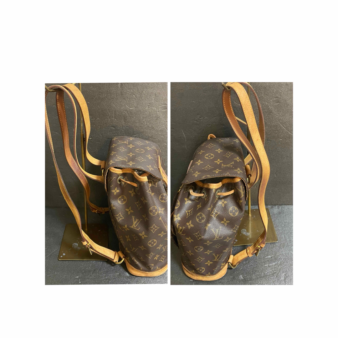 LOUIS VUITTON(ルイヴィトン)のLOUIS VUITTON ルイヴィトン モノグラム  モンスリ ＭＭ リュック レディースのバッグ(リュック/バックパック)の商品写真