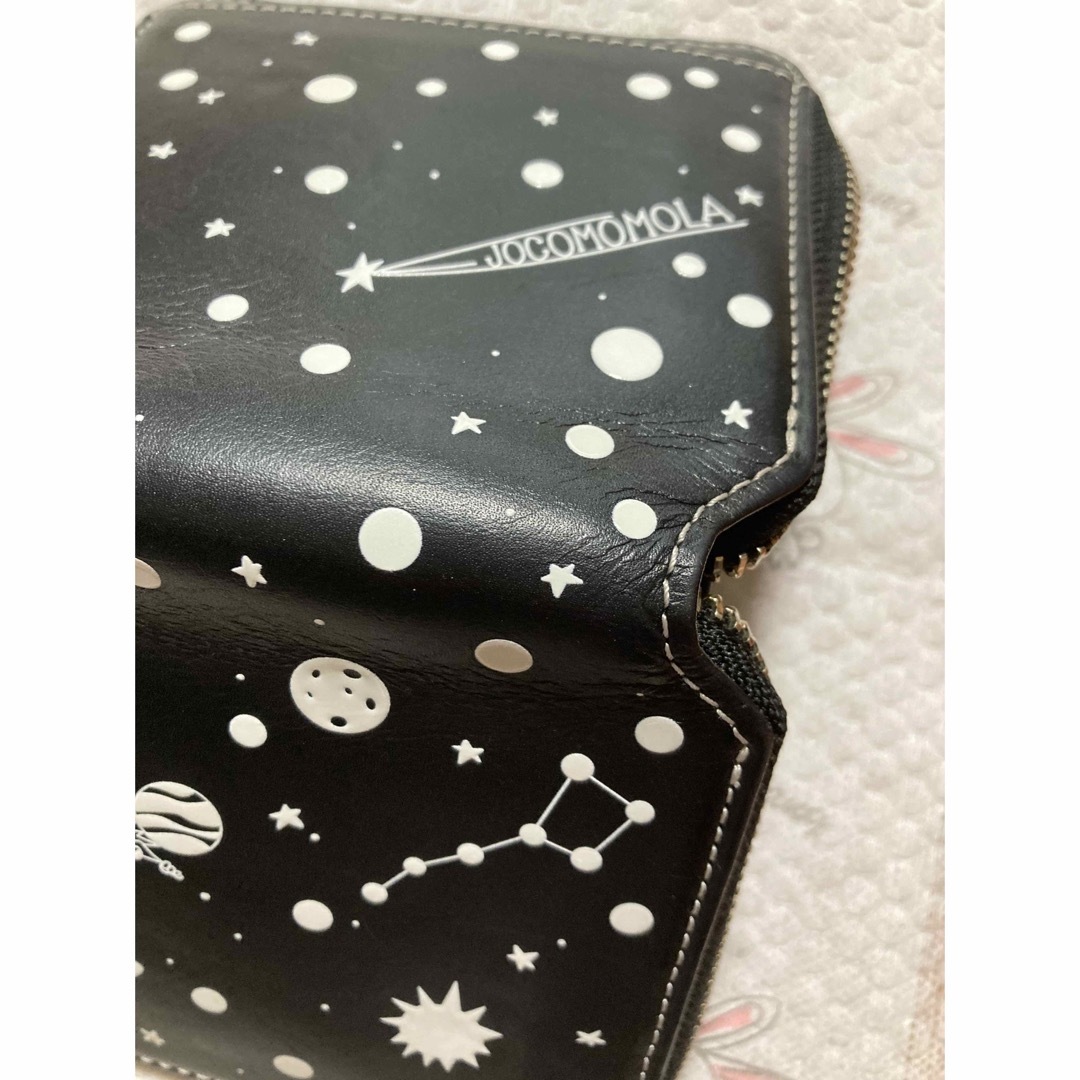 Jocomomola(ホコモモラ)のホコモモラ財布　黒色二つ折り レディースのファッション小物(財布)の商品写真