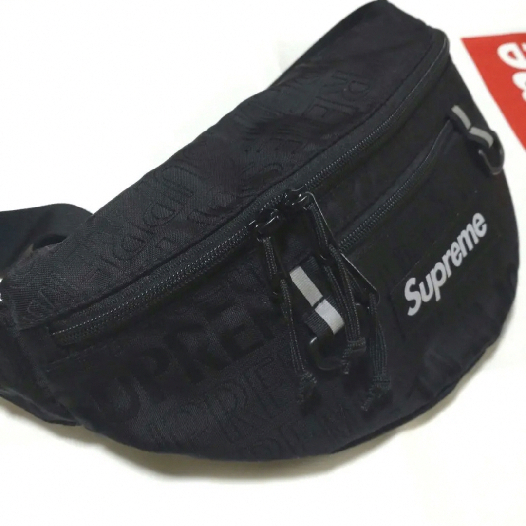 Supreme 19ss Waist Bag black