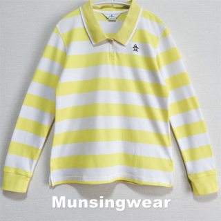 マンシングウェア(Munsingwear)の【Munsingwear】マンシングウェア 刺繍ペンギンロゴ ゴルフ ポロシャツ(ポロシャツ)