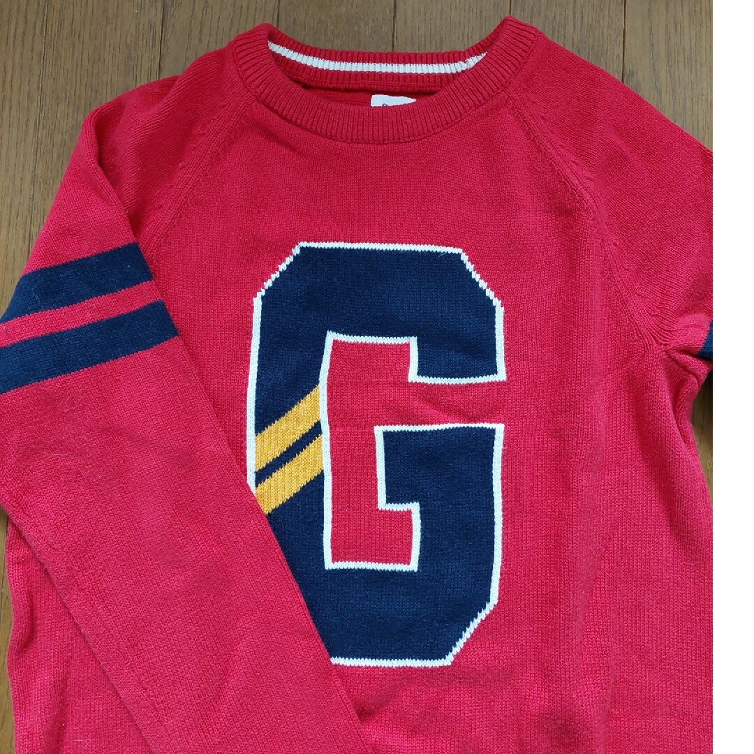 GAP Kids(ギャップキッズ)の美品 GAP ギャップ セーター シャツ キッズ/ベビー/マタニティのキッズ服男の子用(90cm~)(Tシャツ/カットソー)の商品写真