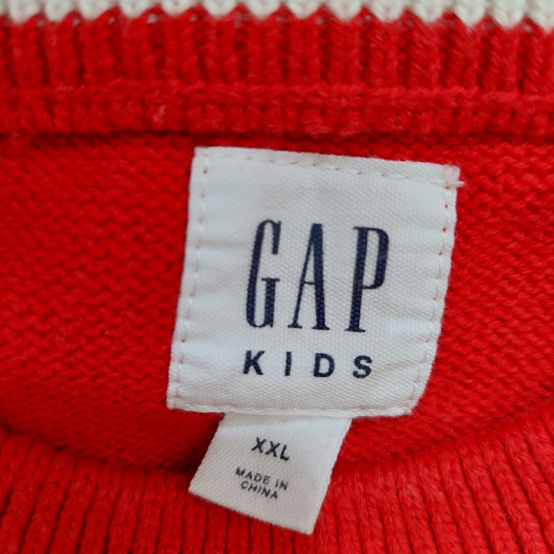 GAP Kids(ギャップキッズ)の美品 GAP ギャップ セーター シャツ キッズ/ベビー/マタニティのキッズ服男の子用(90cm~)(Tシャツ/カットソー)の商品写真