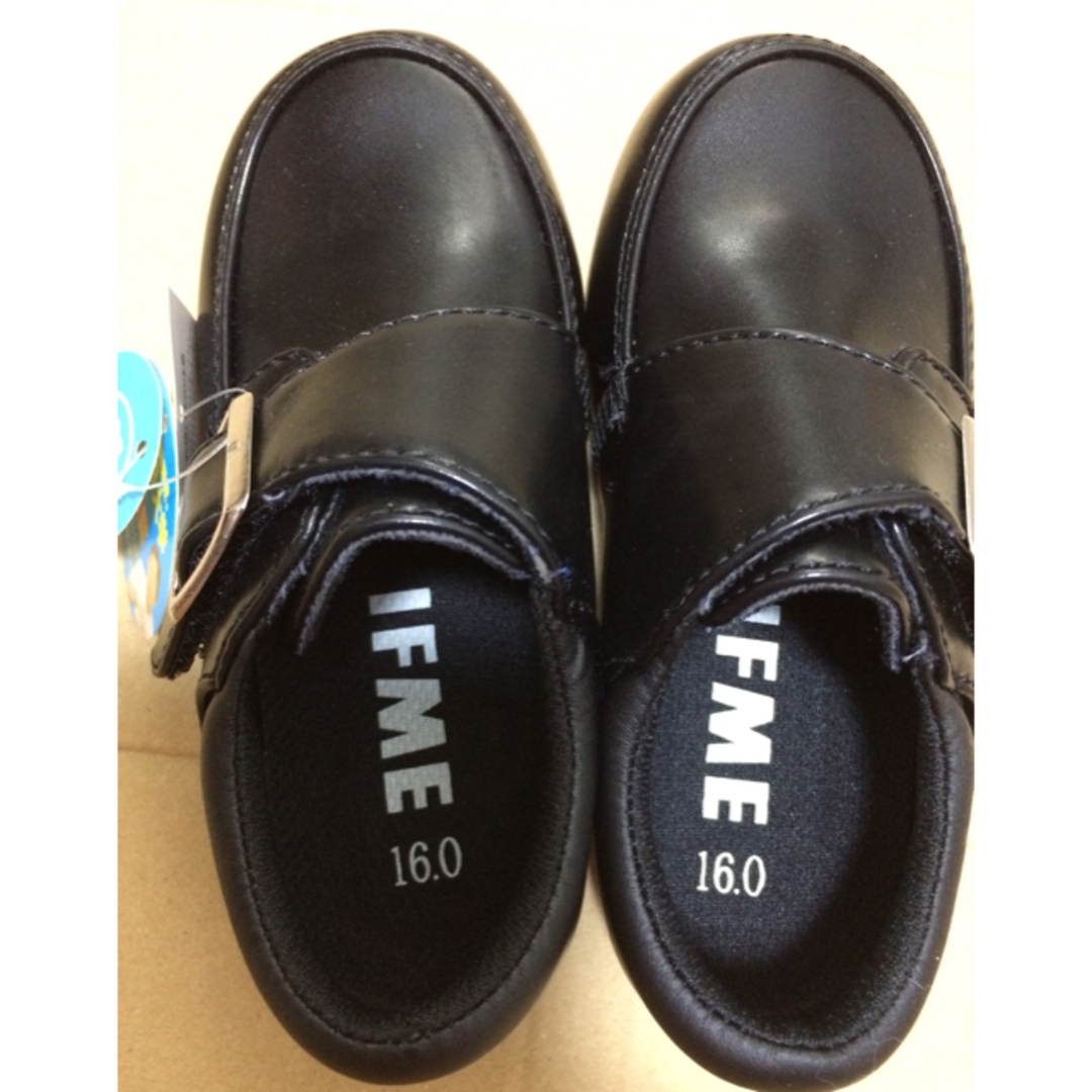 IFME(イフミー)の新品未使用 サイズ16.0 IFME キッズ/ベビー/マタニティのキッズ靴/シューズ(15cm~)(ローファー)の商品写真
