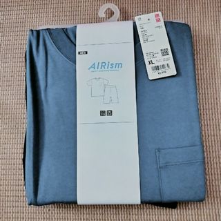 ユニクロ(UNIQLO)のMEN エアリズムコットンセット（半袖）サイズXL(Tシャツ/カットソー(半袖/袖なし))