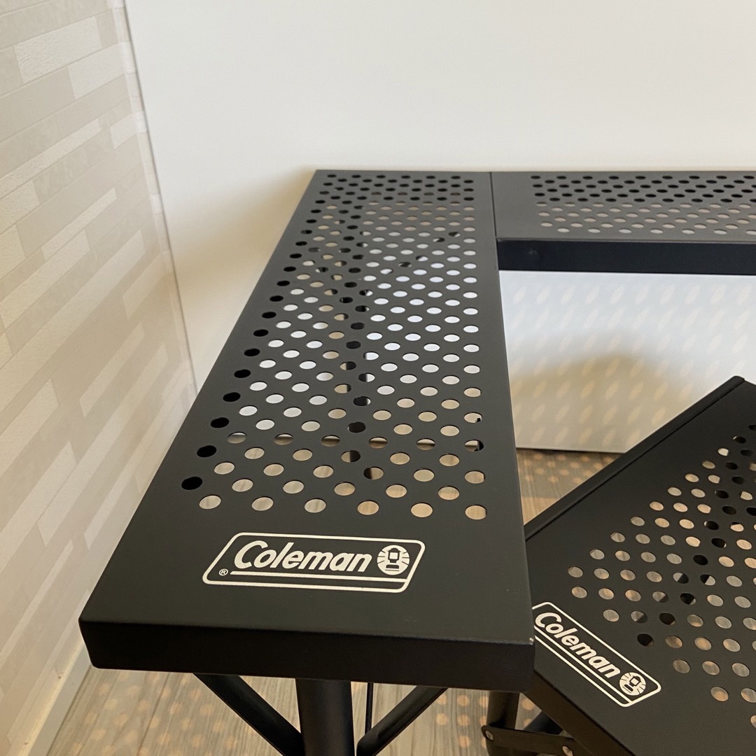 Coleman(コールマン)のコールマン　3WAY　バーベキューテーブルセット スポーツ/アウトドアのアウトドア(テーブル/チェア)の商品写真