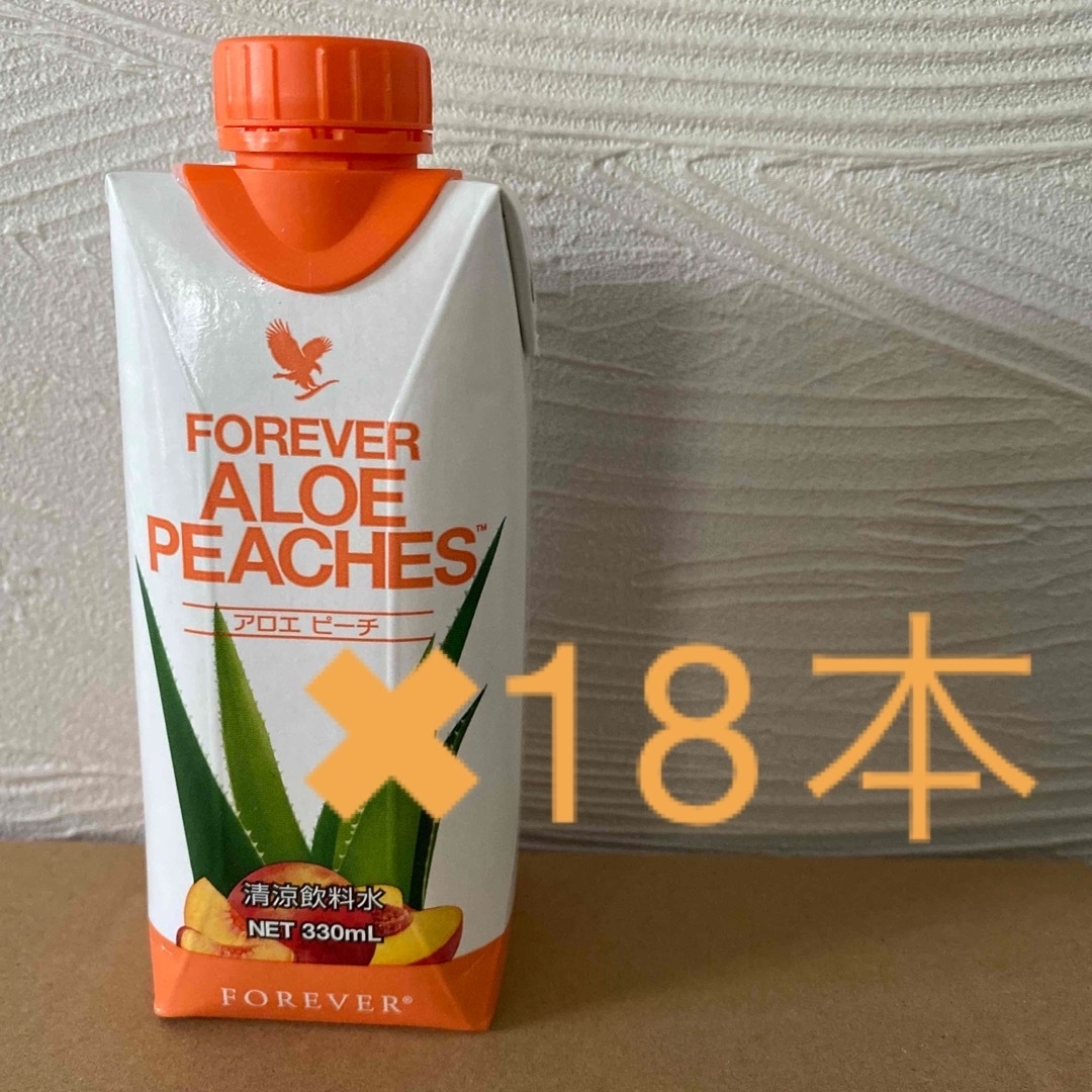 送料無料!! フォーエバー アロエピーチ 330ml✖️18本 | badenbaden