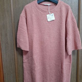 ザラ(ZARA)のZARA ザラ トップス ザラ春夏ニットカットソー 新品(ニット/セーター)