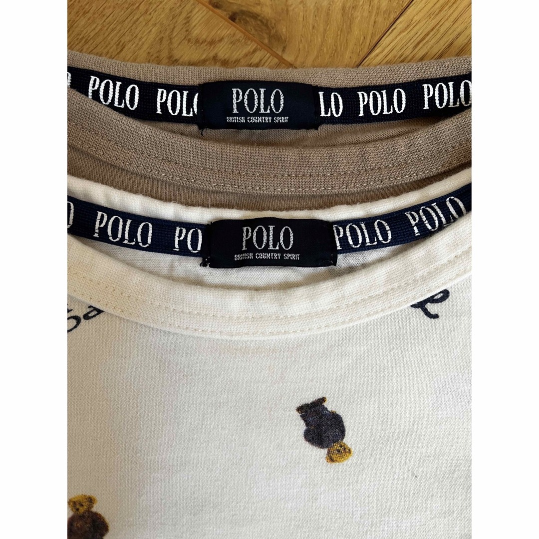 POLO RALPH LAUREN(ポロラルフローレン)のeririn様専用　kidsキッズTシャツ　2枚セット　（サイズ100） キッズ/ベビー/マタニティのキッズ服男の子用(90cm~)(Tシャツ/カットソー)の商品写真