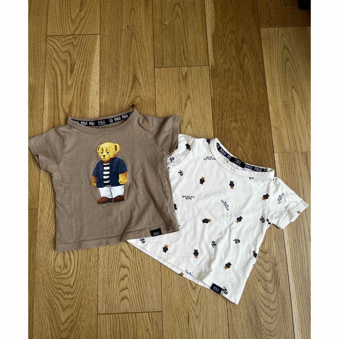 POLO RALPH LAUREN(ポロラルフローレン)のeririn様専用　kidsキッズTシャツ　2枚セット　（サイズ100） キッズ/ベビー/マタニティのキッズ服男の子用(90cm~)(Tシャツ/カットソー)の商品写真