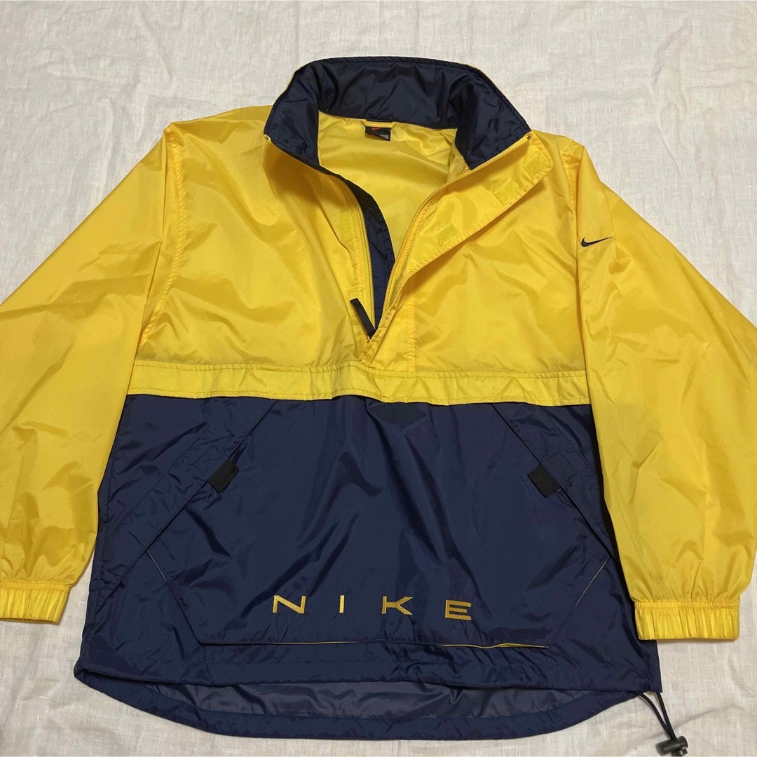 90's NIKE アノラック ナイロンジャケット ミシガンカラー ナイキ