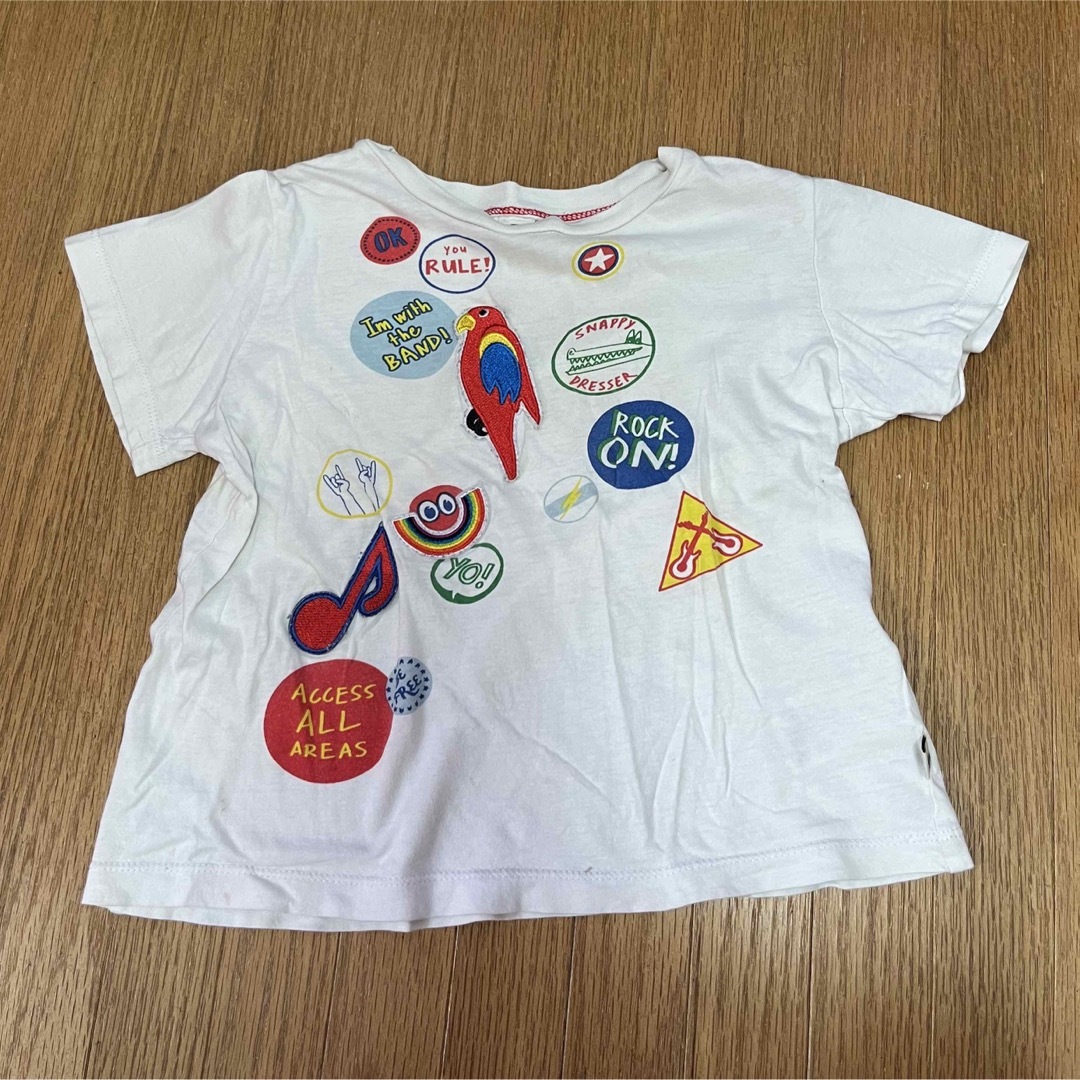 Stella McCartney(ステラマッカートニー)のステラマッカートニー  ワッペンtee キッズ/ベビー/マタニティのキッズ服男の子用(90cm~)(Tシャツ/カットソー)の商品写真