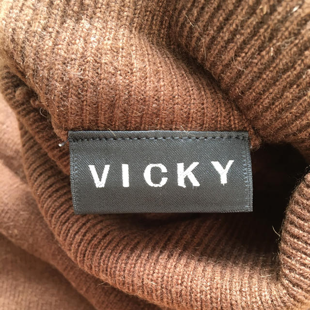 VICKY(ビッキー)のカシミヤ100%半袖ニット ビッキー レディースのトップス(ニット/セーター)の商品写真