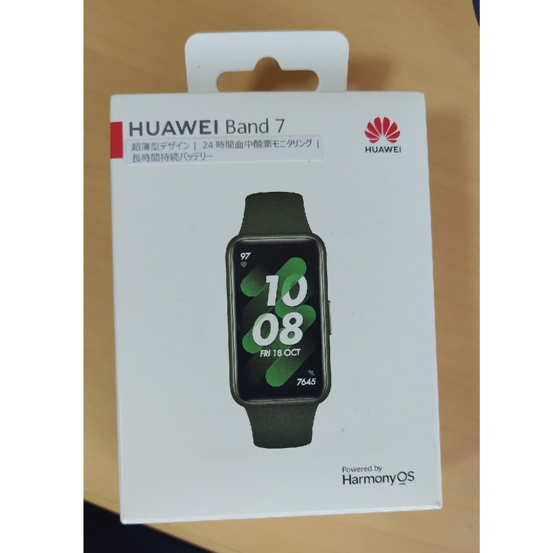 Huawei band7　WildernessGreen