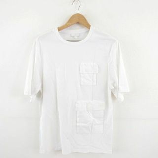 コス(COS)のコス COS カットソー 丸首 半袖 白 XS *A546(Tシャツ/カットソー(半袖/袖なし))