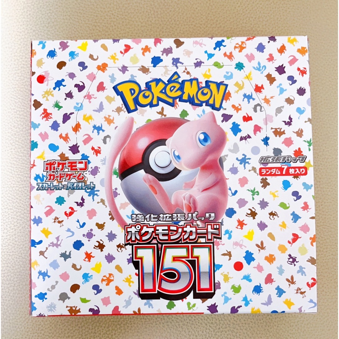 ポケモンカードゲーム　151 box  シュリンクなし