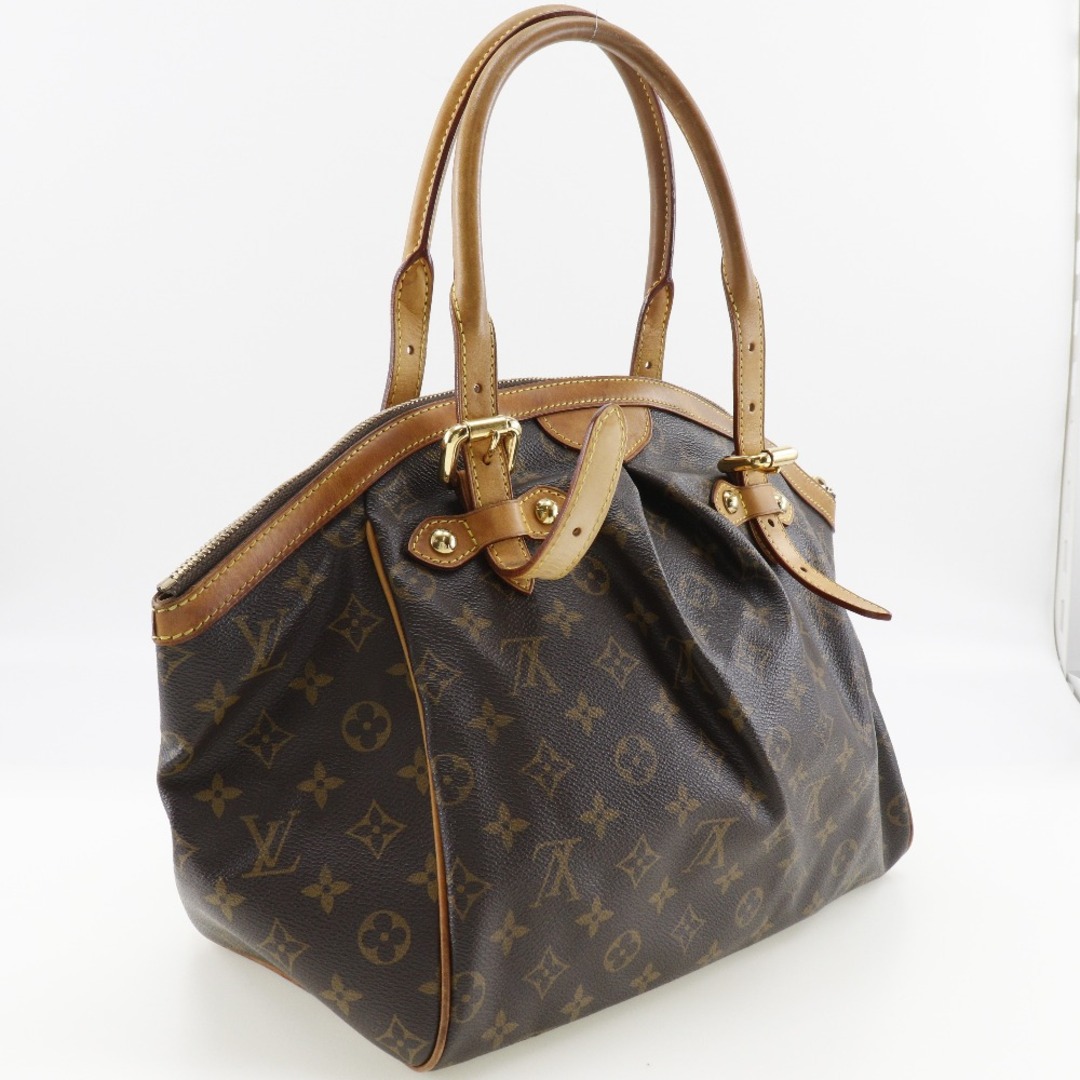 【LOUIS VUITTON】ルイ・ヴィトン ティボリGM M40144 モノグラムキャンバス 茶 SP5007 レディース ハンドバッグファスナー内側