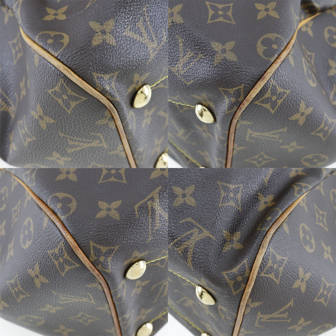 【LOUIS VUITTON】ルイ・ヴィトン ティボリGM M40144 モノグラムキャンバス 茶 SP5007 レディース ハンドバッグファスナー内側