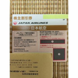 最新 匿名 JAL 日本航空 株主優待券１枚(その他)