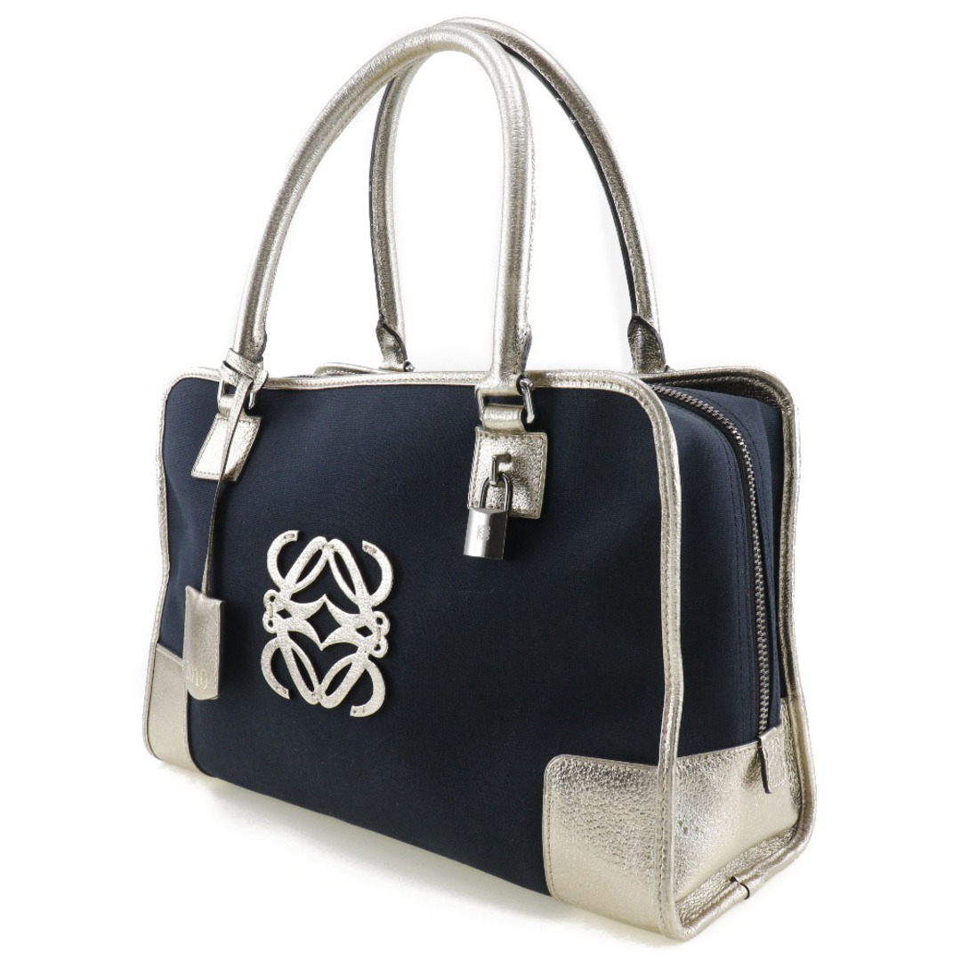LOEWE】ロエベ アマソナ36 ボストンバッグ 2010年 キャンバス LOEWE】ロエベ アマソナ36 ボストンバッグ 2010年 キャンバス