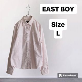 EASTBOY - EASTBOY 制服ブラウス ピン 11号 Lサイズ ボタンシャツ 学生