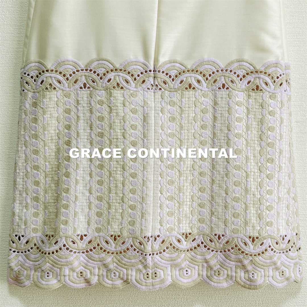 GRACE CONTINENTAL - 【GRACE CONTINENTAL】クロシェレース切替