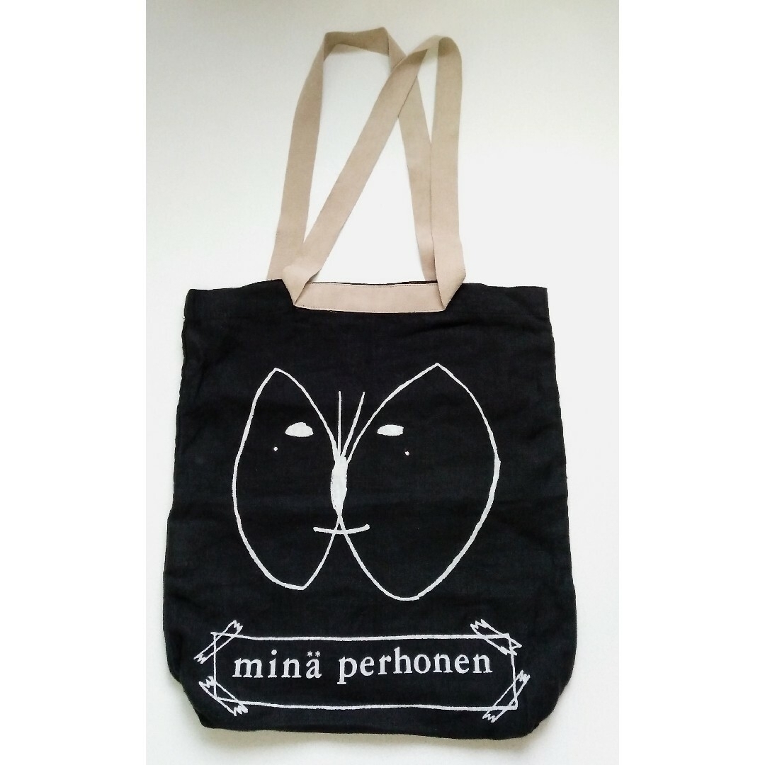 mina perhonen(ミナペルホネン)の☆最終値下げ♪美品♪ミナペルホネン♪ワンマイルバッグ♪ラインストーン付き♪ レディースのバッグ(ハンドバッグ)の商品写真