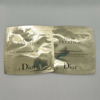 クリスチャンディオール(Christian Dior)のディオール　プレステージ　ル　バーム　デマキヤント　２包(洗顔料)