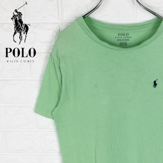 ラルフローレン(Ralph Lauren)のポロラルフローレン 刺繍ワンポイントロゴ ポニー 半袖Tシャツ ゆるだぼ 90s(Tシャツ/カットソー(半袖/袖なし))