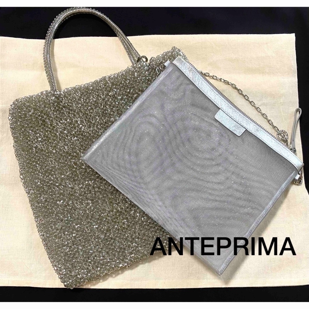 美品】ANTEPRIMA アンテプリマ ワイヤーバッグ インナーバッグ-