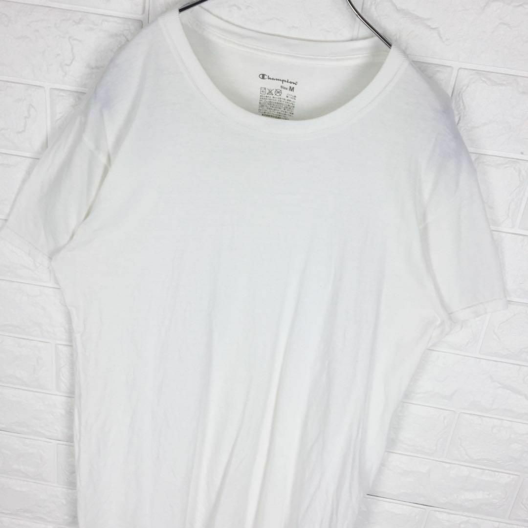 Champion(チャンピオン)のチャンピオン 半袖Tシャツ 無地 ゆるだぼ シンプル ホワイト ヴィンテージ メンズのトップス(Tシャツ/カットソー(半袖/袖なし))の商品写真