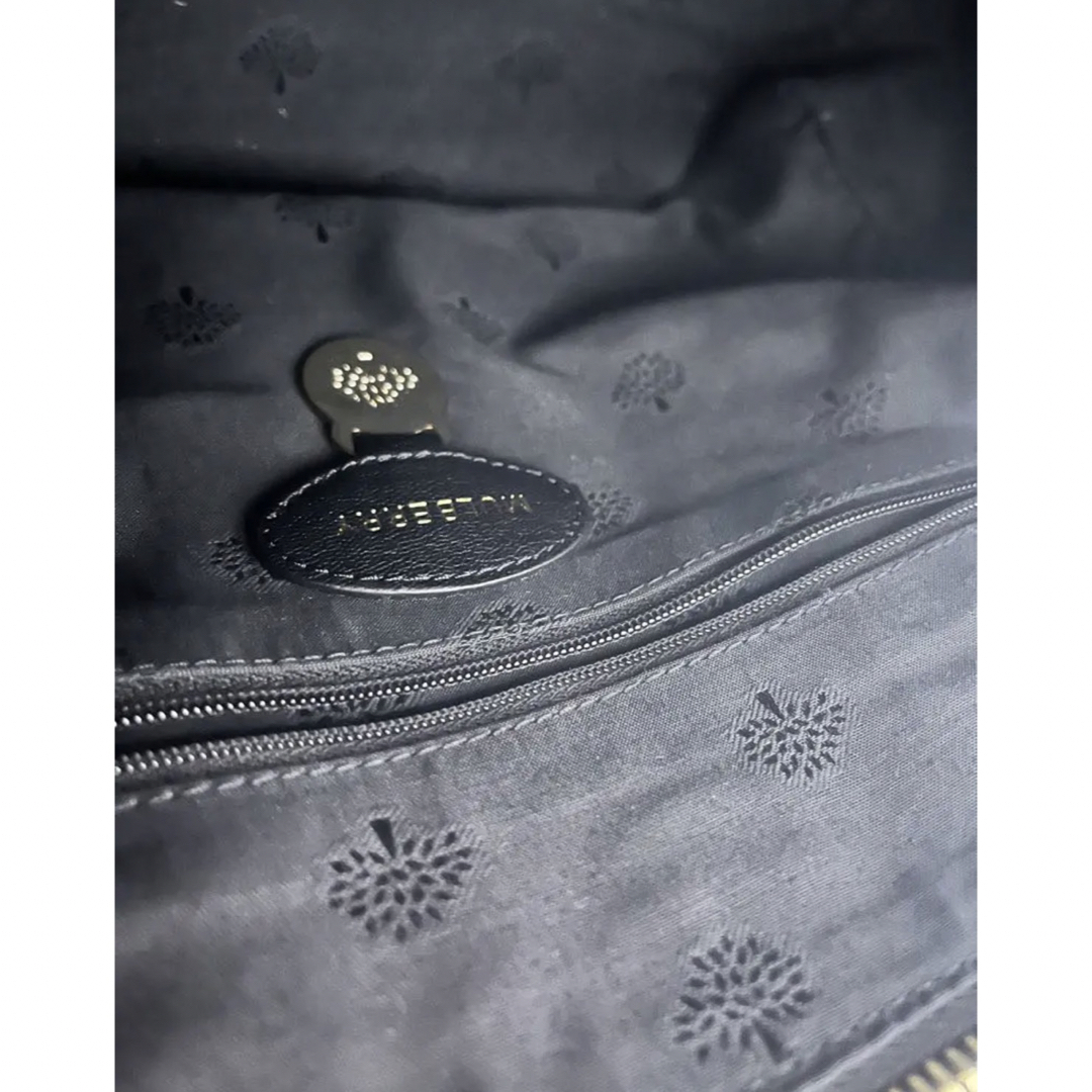 Mulberry - マルベリー レザー 2WAY ハンド ショルダーバッグ 黒の通販
