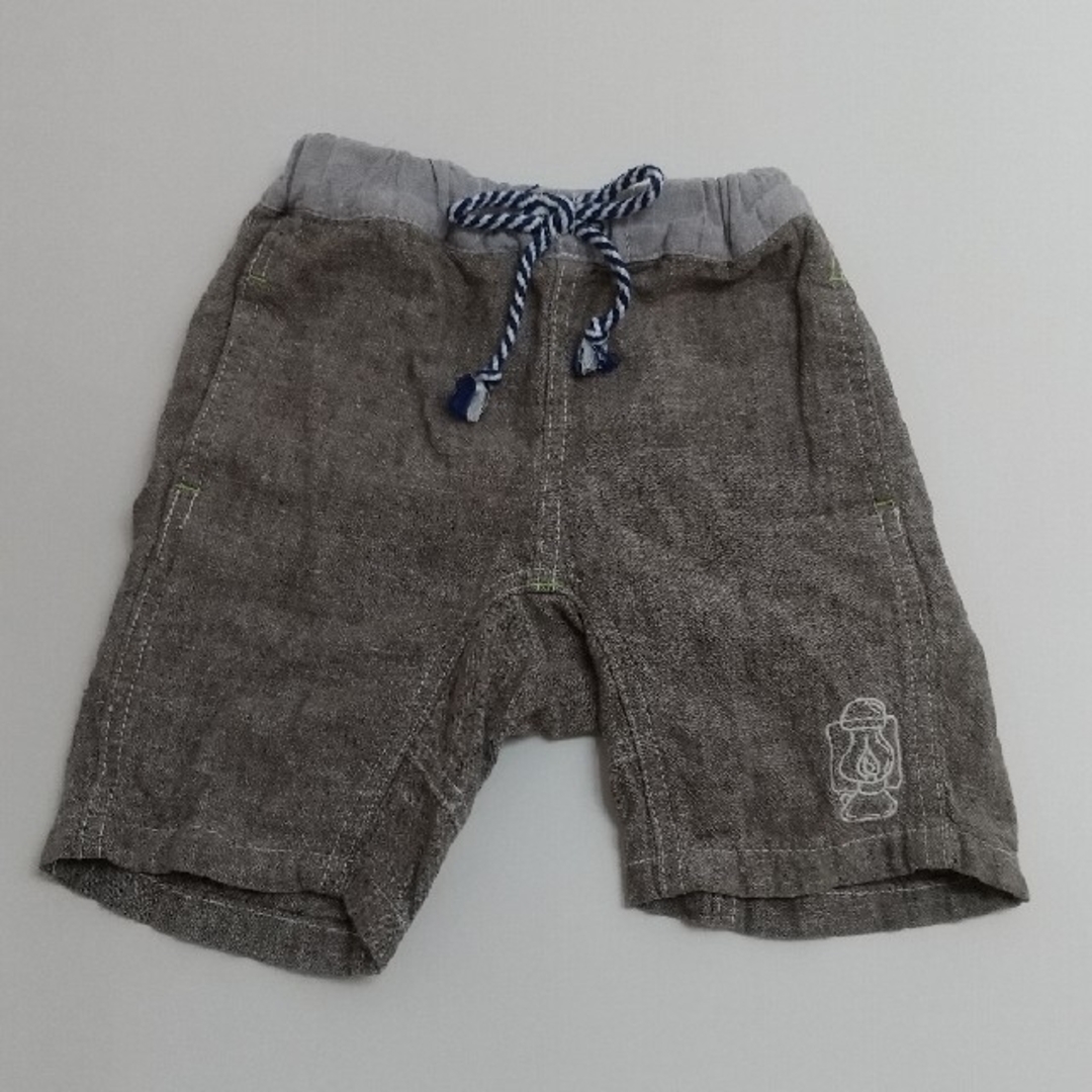 F.O.KIDS(エフオーキッズ)のベビー キッズ 短パン 90cm グレー キッズ/ベビー/マタニティのキッズ服男の子用(90cm~)(パンツ/スパッツ)の商品写真