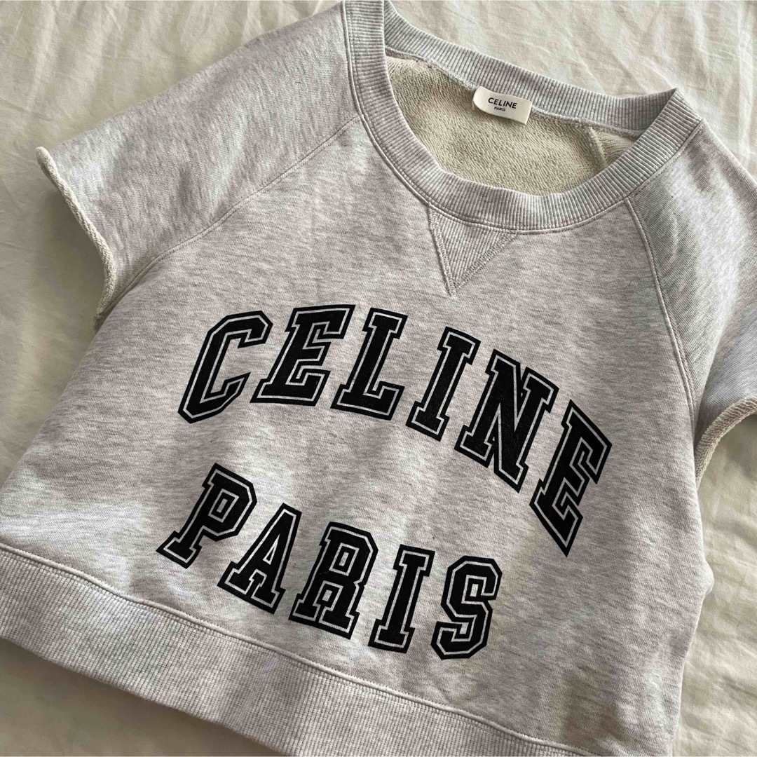 celine ロゴ スウェットショートスリーブ　xs