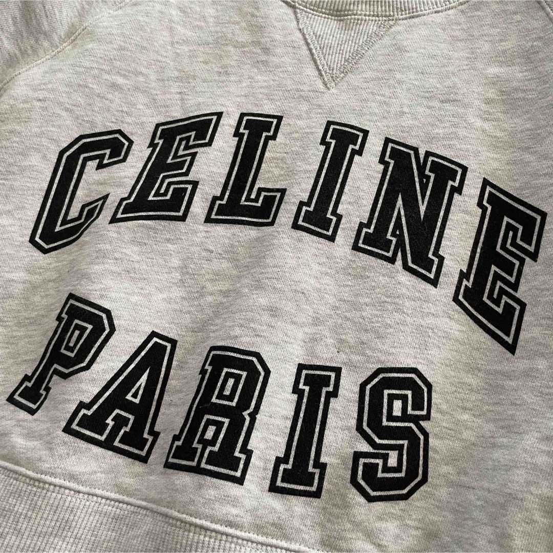 celine ロゴ スウェットショートスリーブ　xs