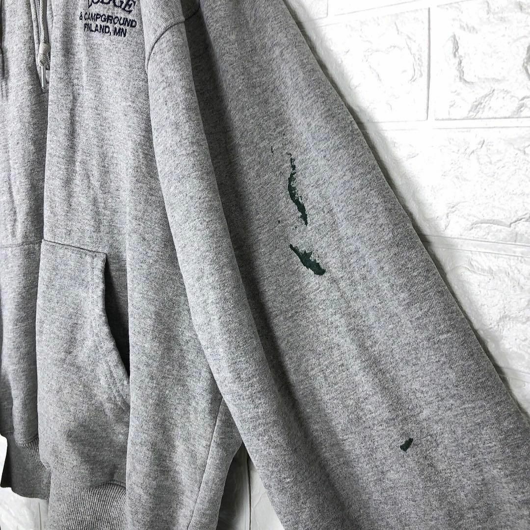 Champion(チャンピオン)のチャンピオン 人気ハーフジップ プルオーバーパーカー刺繍ワンポイントロゴゆるだぼ メンズのトップス(パーカー)の商品写真