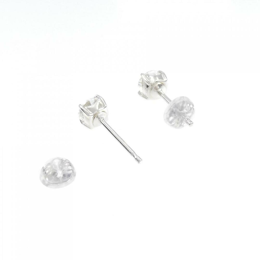 PT ダイヤモンド ピアス 0.511CT 0.512CT F-G SI2 Good - ピアス