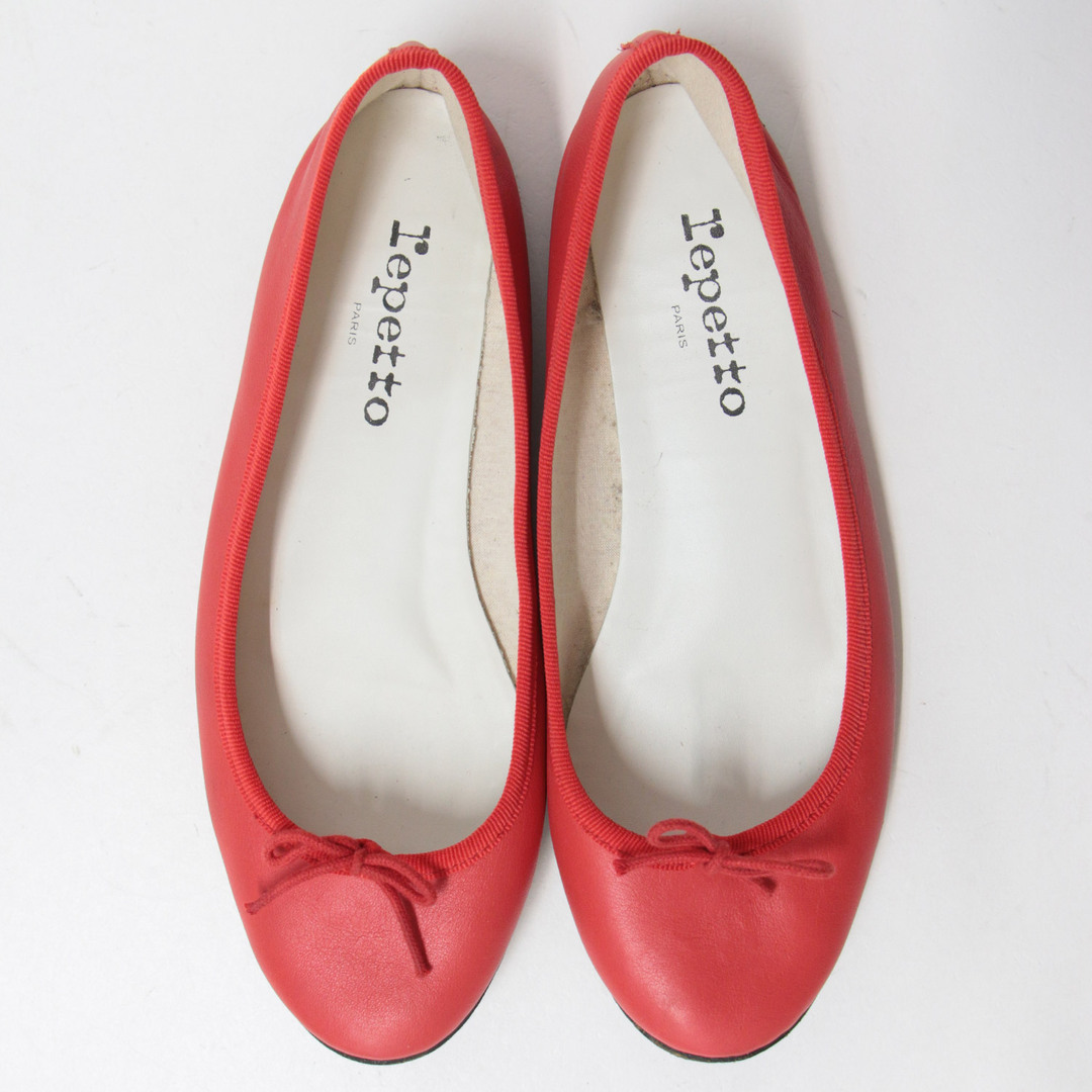 レペット repetto バレエシューズ 赤 レッド フラット