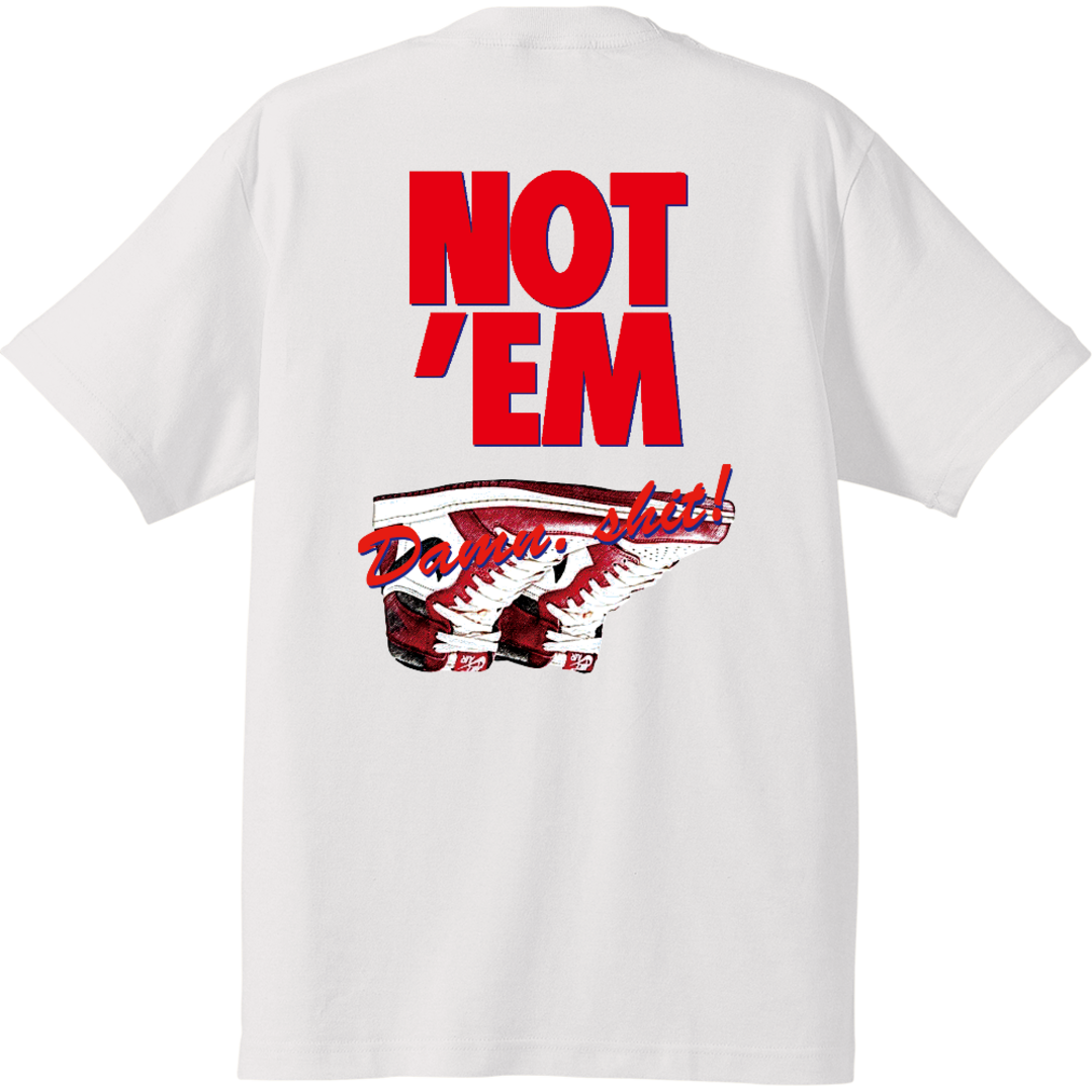 なくなり次第終了!! チキショー　NOT'EM Tシャツ BOXロゴ　XL