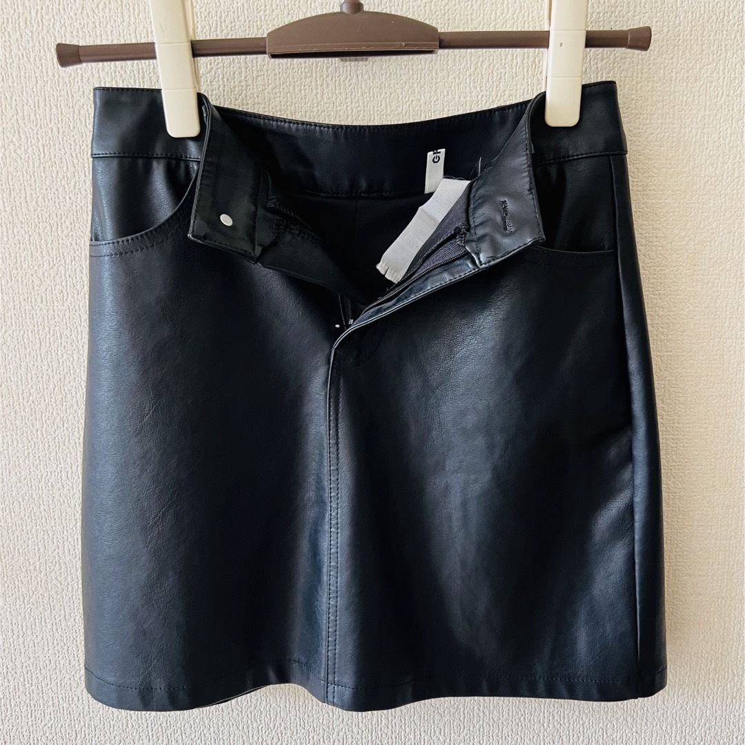 GRL(グレイル)のレザー調スカート レディースのスカート(ミニスカート)の商品写真