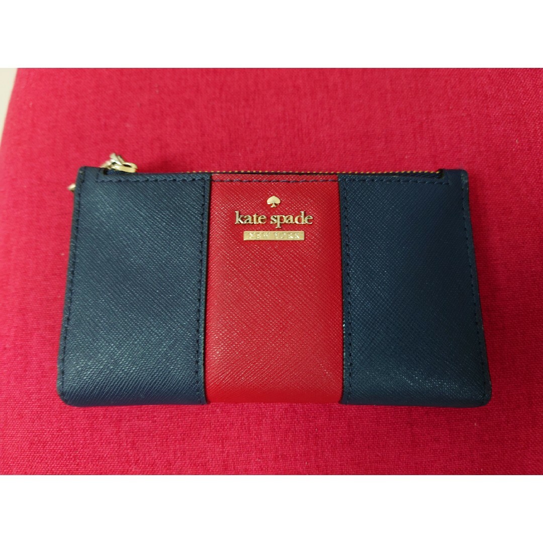 kate spade　ストライプ　財布 4