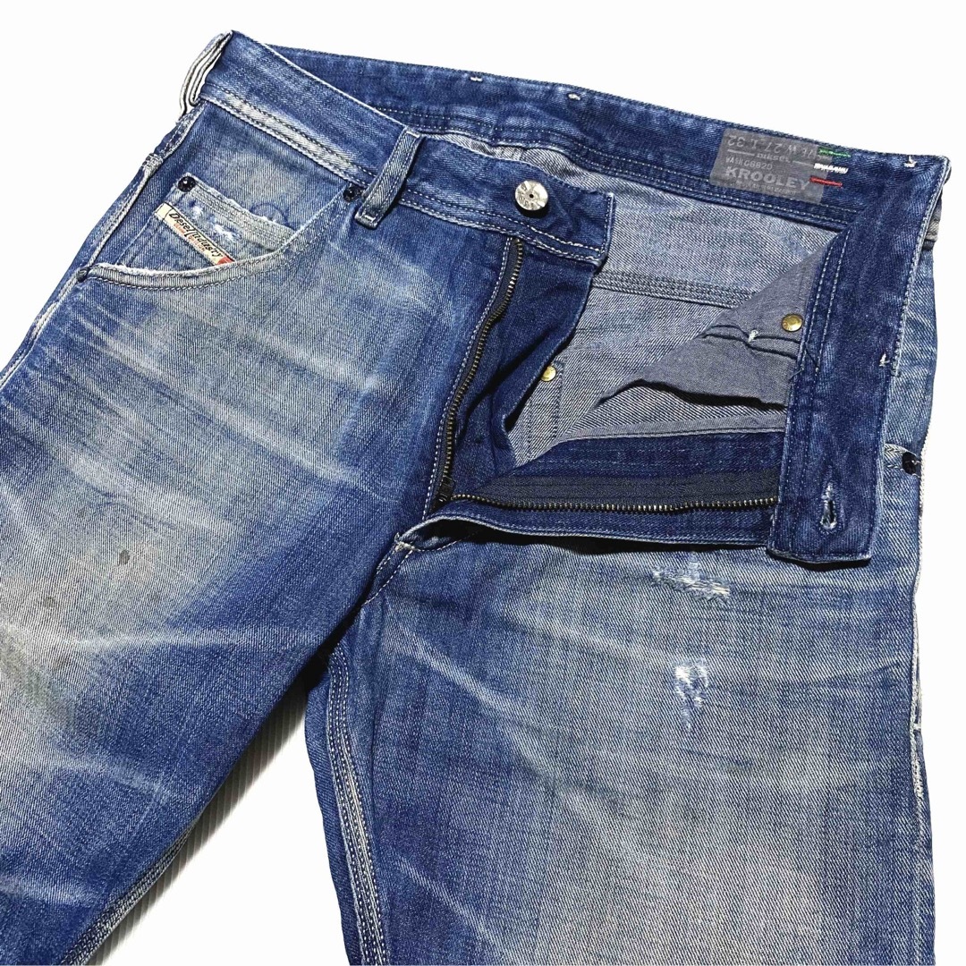 DIESEL KROOLY Blue Eyecons レギュラースリムキャロット